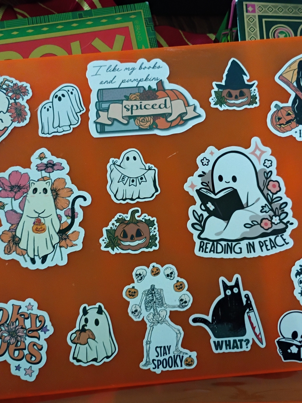Halloween Ghost Bookish Smut Laptop Cover